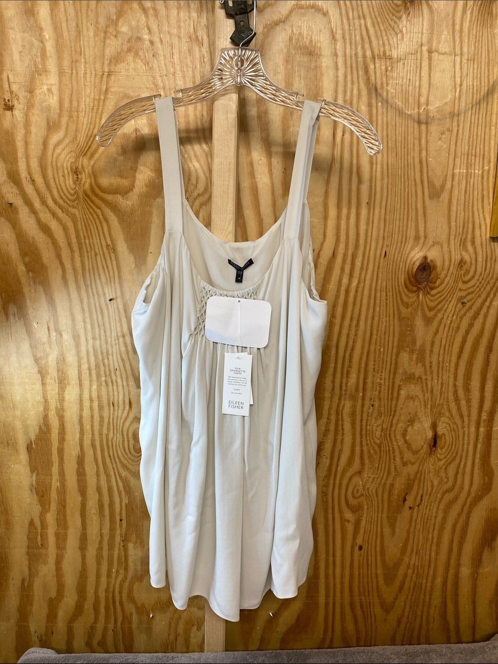 Eileen Fisher size 1X silk sleeveless top NWT